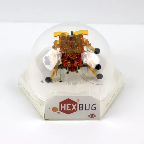 HEX Bug Alpha 2007 Orange Micro Robotic Creatures Sealed in Package - Picture 1 of 9